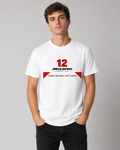 Camiseta McLaren Nº 12 – Estampa Clássica Mclaren F1 Team