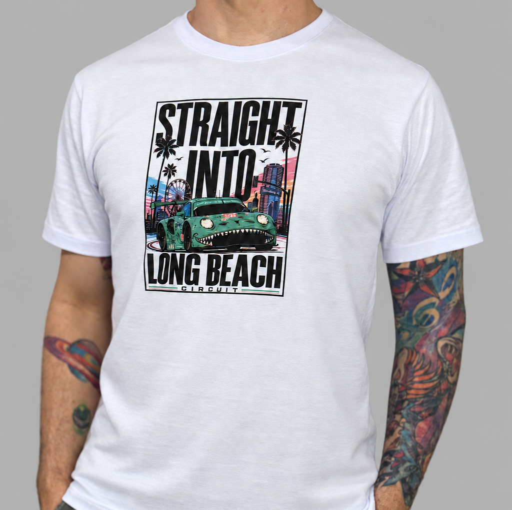 Camiseta Straight Into Long Beach